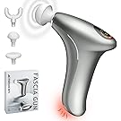 【75%OFF】【1,990円】 Masagun 温熱機能 6段階強力振動 最速3000回/分 筋膜リリースガン 【送料無料】