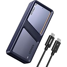 【スマイルSale】【26,649円】 UGREEN M.2 SSD 外付けケース 80Gbps超高速 Thunderbolt 5/4対応 PCIe 4.0×4 【送料無料】