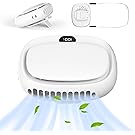 【23%OFF+50%OFF】【990円】 ViSSKO 1台4役 USB充電式 首掛け・腰掛け・卓上・手持ち ポータブル扇風機