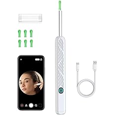 【タイムセール】【756 円】 Mahousky 500万画素 WIFI接続 スマホ連動 耳かきカメラ