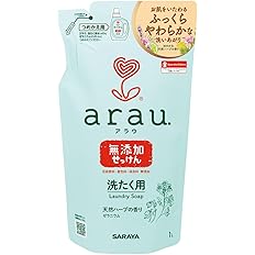 【42%OFF】【460円】 アラウ. 洗たく用せっけん ゼラニウム 詰替用 1L