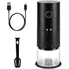 【50%OFF】【1,699円】 LINZZBER USB充電式 38段階調整可能 コードレス電動コーヒーミル