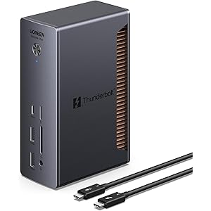 【プライム感謝祭】【34%OFF+5%OFF】【37,613円】 UGREEN 13in1 Thunderbolt5 PD140W ドッキングステーション 【送料無料】