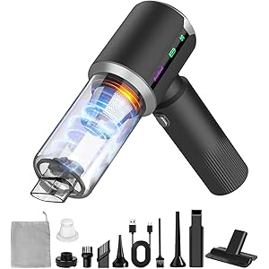 【38%OFF+ポイント5%OFF】【実質4,749円】 BeeTool 40000Pa強力吸引 Type-C充電式 吹き飛ばし/吸い込み/空気入れ 乾湿両用 コードレスハンディクリーナー 【送料無料】