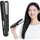 【50%OFF】【1,990円】 Kiboer 充電式 2WAY カール/ストレート 高濃度マイナスイオン コードレス ヘアアイロン 【送料無料】