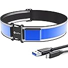 【ブラックフライデー】【41%OFF+36%OFF】【893円】 OnePro USB Type-C充電式 洗濯可能 LEDランニングライト