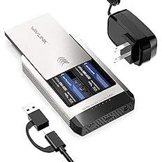 【ブラックフライデー】【6,079円】 WAVLINK M.2 SSDデュプリケーター 10Gbps 高速クローン対応 SATA⇔NVMe 双方向コピー対応 【送料無料】