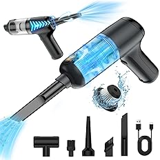 【980円】 DAYUIRA USB充電式 吹き飛ばし/吸い込み/空気入れ/空気抜き 28000Pa ハンディクリーナー