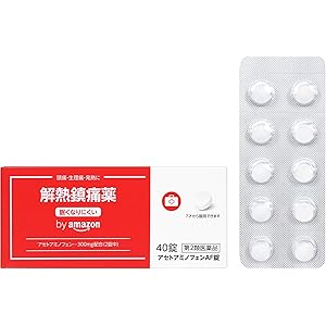 【ブラックフライデー】【462円】 by Amazon 第2類医薬品 頭痛・生理痛・発熱 アセトアミノフェンAF錠 40錠