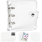 【60%OFF】【399円】 J.K.T はがせる 透明シール帳 リフィル×20枚 台紙×2枚 チャックポケット×2枚