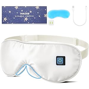 【30%OFF+50%OFF】【1,640円】 Innzee 充電式 温冷両用 アイマスク