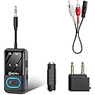 【27%OFF+30%OFF+ポイント5%】【1,542円】 SONRU Airfly Bluetooth5.3 トランスミッター レシーバー 送受信両対応 2台同時接続 ハンズフリー通話対応