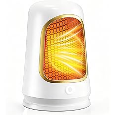 【84%OFF+ポイント50%】【実質1,489円】 Sookoto 600W/1000W セラミックファンヒーター