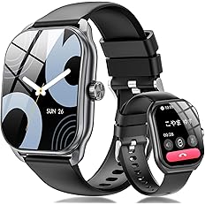 【58%OFF】【1,498円】 Bareas 2.01インチHD大画面 Bluetooth通話 IP68防水 スマートウォッチ