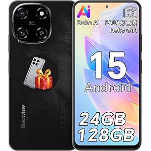 【20%OFF+25%OFF】【17,900円】 Blackview Color6 6.67インチ SIMフリー スマートフォン 【送料無料】