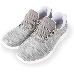 【74%OFF】【1,424円】 Pure Walker レディース スライドフィット レースアップシューズ