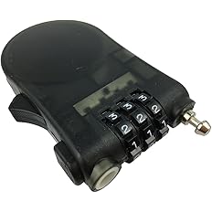 【40%OFF】【759円】 CJSJ 盗難防止 巻き取り式  ダイヤルナンバー式 セキュリティワイヤーケーブル 110cm