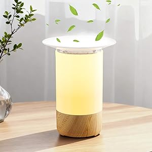 【75%OFF】【999円】 Wanedor 超音波式 アロマオイル対応 7色LEDライト搭載 コンパクト加湿器 ミストアロマディフューザー