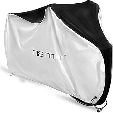 【スマイルSale】【46%OFF】【1,343円】 Hanmir 自転車29インチ・バイク27インチまで対応 厚手 防犯 防風 防塵 耐熱 UVカット 撥水加工 サイクル・バイクカバー