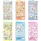 【50%OFF】【499円】 FotsvNogy ぷっくり 3D 立体シール 6枚セット