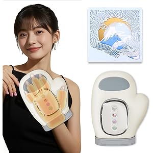 【55%OFF+50%OFF】【4,690円】 Innzee 充電式 ハンドケア 温熱 ツボ押し 5段階加圧調整 両手対応 リラクゼーション器 【送料無料】