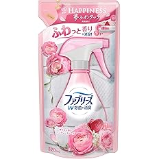 【62%OFF】【380円】 ファブリーズ with レノアハピネス W除菌 消臭スプレー 布用 アンティークローズ&フローラル 詰め替え 320mL