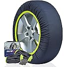 【7%OFF+50%OFF】【2,149円】 WENORE 布製 取り付け簡単 タイヤチェーン 2輪分 【送料無料】