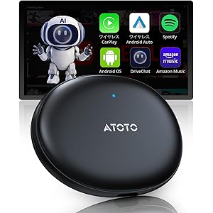 【50%OFF】【3,499円】 ATOTOZONE 純正ナビがAndroidタブレットに早変わり AD5 CarPlay ワイヤレス Ai Box 【送料無料】