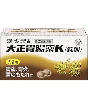 【54%OFF】【1,680円】 大正製薬 第2類医薬品 大正胃腸薬K 錠剤 230錠