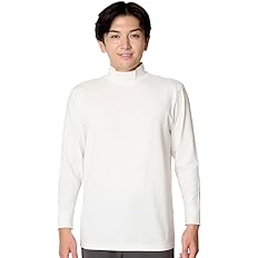 【60%OFF】【796円】 ベイシア メンズ 長袖 ハイネック WARMMOIST 防寒 吸湿発熱 保温 極暖 インナー シャツ
