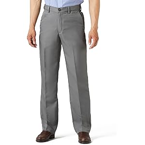 【値下げ】【638円】 Amazon Essentials メンズ ウエスト調整 ノータック クラシックフィットパンツ