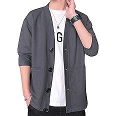 【68%OFF】【999円】 Metakey メンズ 長袖 無地 カーディガン