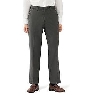 【59%OFF】【727円】 Amazon Essentials メンズ 防シワ加工 クラシックフィット ストレッチ スラックス