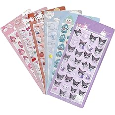 【56%OFF】【749円】 Mosasa ぷくぷく 3D立体シール 6枚セット