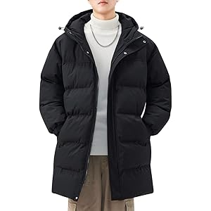 【新生活セール】【75%OFF】【999円】 Kayiyasu メンズ フード付き 中綿ジャケット