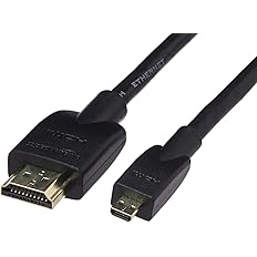 【新生活セール】【57%OFF】【674円】 Amazonベーシック マイクロHDMI-HDMIケーブル イーサネット対応 1.8m