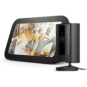 【新生活セール】【71%OFF】【5,500円】 Amazon Echo Show 5 (第3世代) グレーシャーホワイト + Ring Indoor Cam (第2世代) 【送料無料】