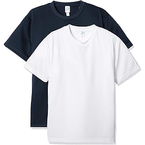 【1枚あたり259円】【518円】 Belton UVカット 吸汗速乾 ドライメッシュTシャツ 2枚組